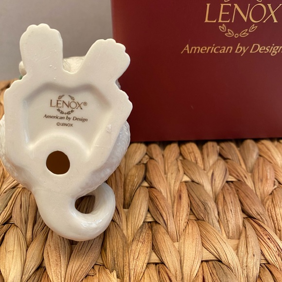 Lenox “Santa’s Kitty Elf” Porcelain American by Design 4 1/8” Figurine. Retired - Picture 5 of 10